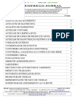 Vagas de Emprego de Sobral-04.04.19