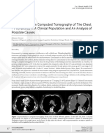 Gynecomastia on Computed Tomography of the Chest Gossner 2018
