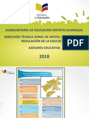 Subsecretaria De Educacion Distrito Guayaquil Direccion Tecnica