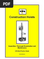 Download Construction Hoists Maintenance and Inspection by acward SN40479250 doc pdf