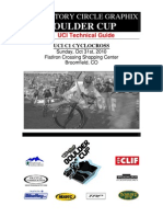 2010 Boulder Cup UCI USAC Tech Guide 3