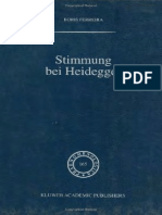 Ferreira Boris Stimmung Bei Heidegger PDF