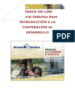Curso - Cooperacion Al Desarrollo Manos Unidas PDF