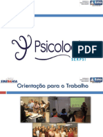 Programa de Orientação Profissional 2012