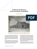 100 años de historia de la Facultad Nacional de Ingeniería de Oruro