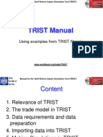 TRIST Manual: Using Examples From TRIST Nigeria