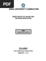 MBA2009-10 Subsequent Batches