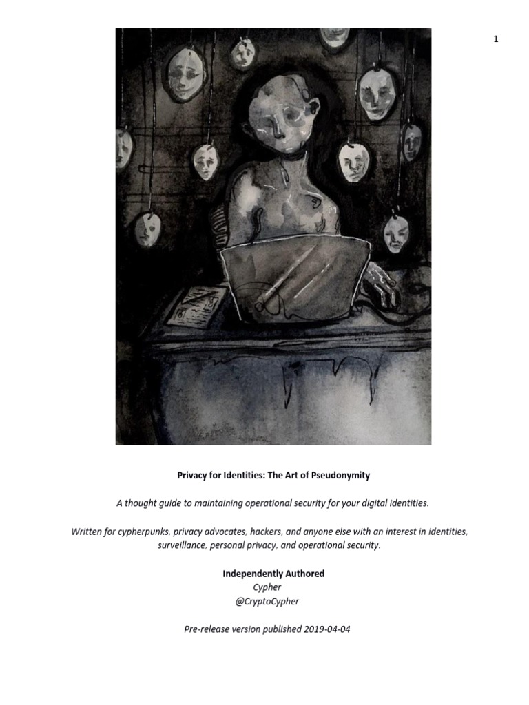 Pseudonymity & Digital Privacy Guide | PDF | Edward Snowden | National  Security Agency