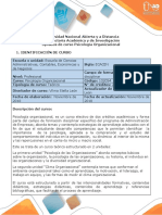 Syllabus Del Curso Psicología Organizacional