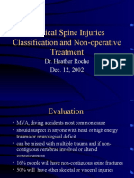 C Spine Injury Non Operative