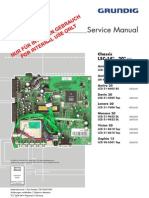 Grundig L5C Chassis LCD TV SM