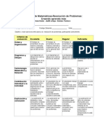 Rubric A para Las Tics