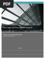 Fuzzy Logic and Fuzzy Control Systems: Report By: Hatef Khadivinassab