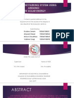 Vertical Car Parking System Using Arduino