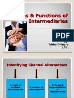 20 - Types & Functions of Intermediaries - Ishita