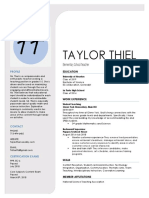 Resume Taylorthiel