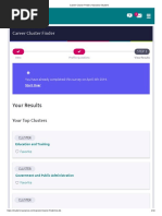 Career Cluster Finder Naviance Student