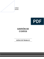 Guia de Ejercicios - Gestión de Costos - 2018-20 PDF