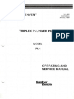 Mud Pump Pah-Bfc Operating and Service