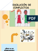 Resolución de Conflictos