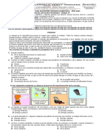 Evaluacion Final 4° Grado Naturales