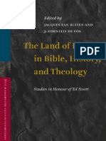 Religion - The Land of Israel in Bible, History, and Theology - Brill 2009