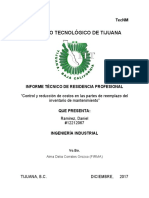 Informe Tecnico de Residencia Profesional V1 PDF