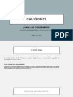 Cauciones - Insolvencia 