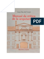 Díez Del Corral, Juan. (2005) Manual de Crítica de La Arquitectura PDF