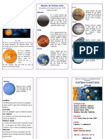Triptico Sistema Solar Aldahir