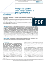 Non-smooth Composite Control Approach Improves PMSM Disturbance Rejection