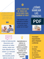 Triptico Finanzas para El Hogar