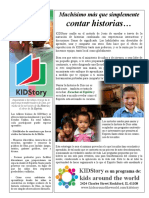 Kidstory Flyer Spanish