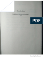 Lectura Jordana Elena - Poemas No Mandados