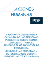 Relaciones Humanas Clase 1