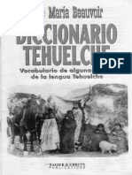 Diccionario Tehuelche