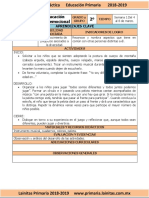 Marzo - 2do Grado Educación Socioemocional (2018-2019)