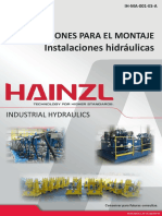 Instalaciones Hidráulicas: Instrucciones para El Montaje