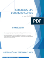 GPC DETERIORO CLINICO