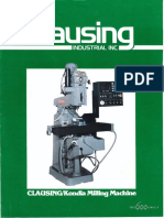 Clausing Kondia Milling Machines PDF