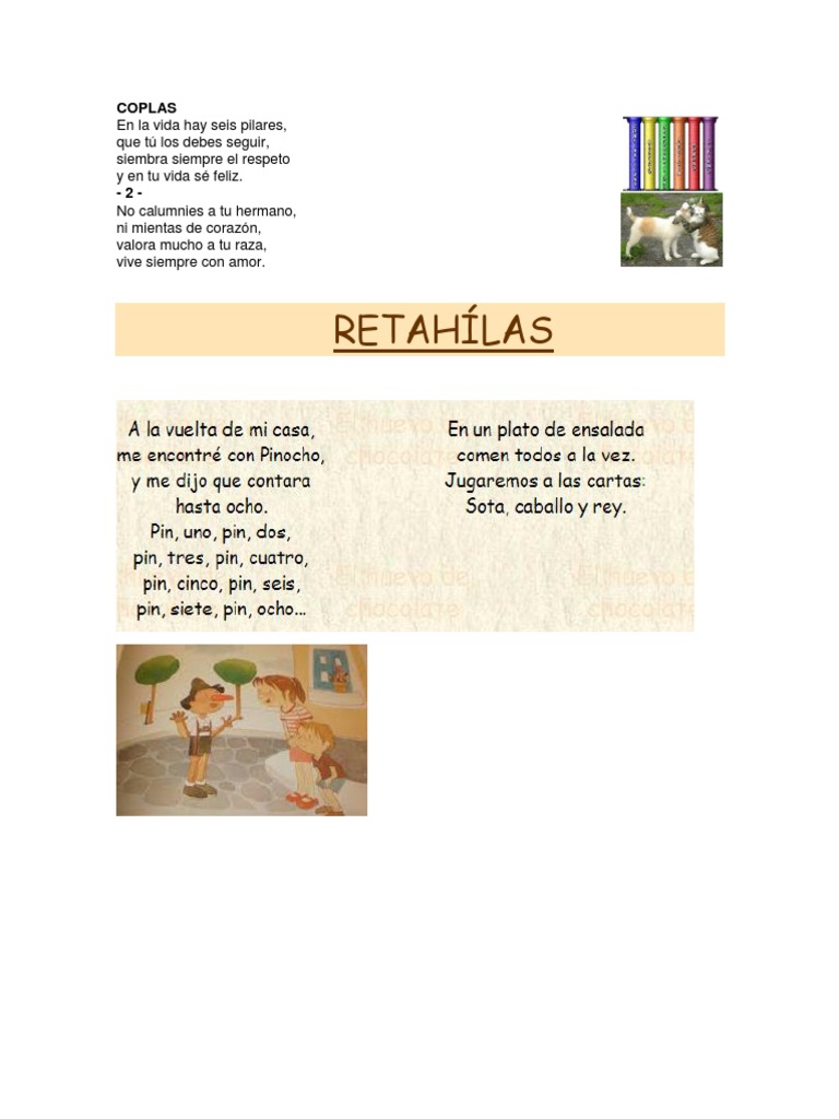 10 Coplas Con Imagen | PDF | Thor | Ocio