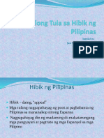 Tatlong Tula Sa Hibik NG Pilipinas Fil Presentation - PPSX