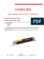 High Voltage Motor Fuses