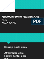 Pedoman Umum Pemeriksaan Fisik Anak