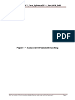 Answer To MTP - Final - Syllabus2016 - Dec2018 - Set1: Paper 17-Corporate Financial Reporting