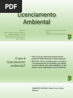 Licenciamento Ambiental