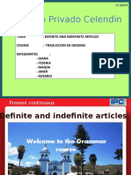 Definite and Indefinite Articles Explained