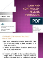 G - Controlled Release Fertilizers