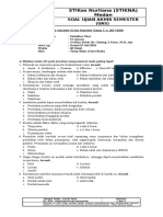 Soal UAS S.6 - Stabilitas Obat - Ovalina