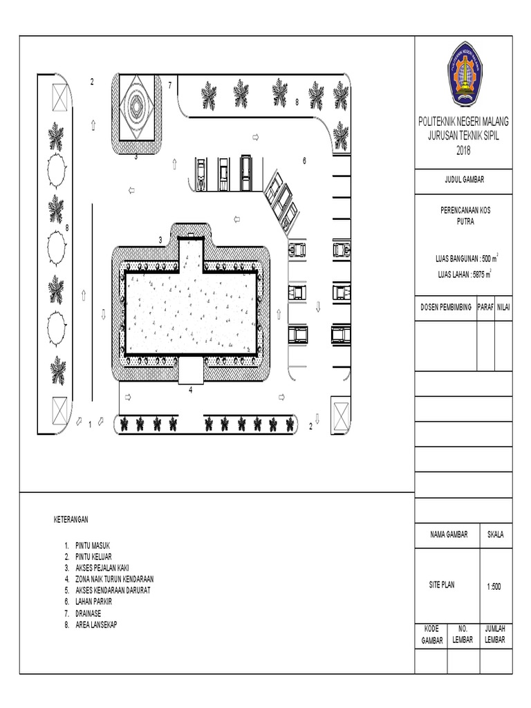 1 Site Plan PDF | PDF